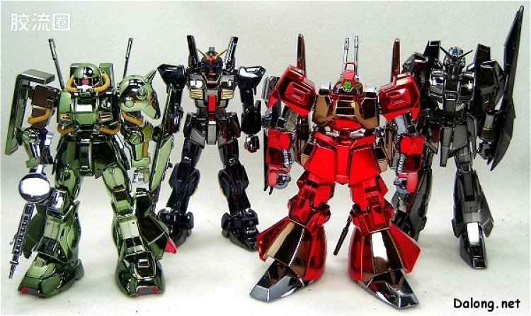 HGUC 其他限定版 机动战士Z高达 电镀套装 - 图片
