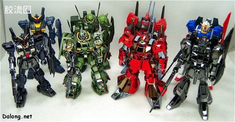 HGUC 其他限定版 机动战士Z高达 电镀套装 - 图片