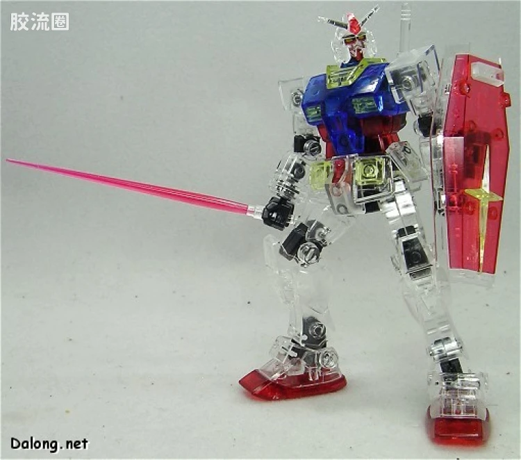 HGUC 其他限定版 RX-78-2 高达 上野美术馆透明限定 - 图片