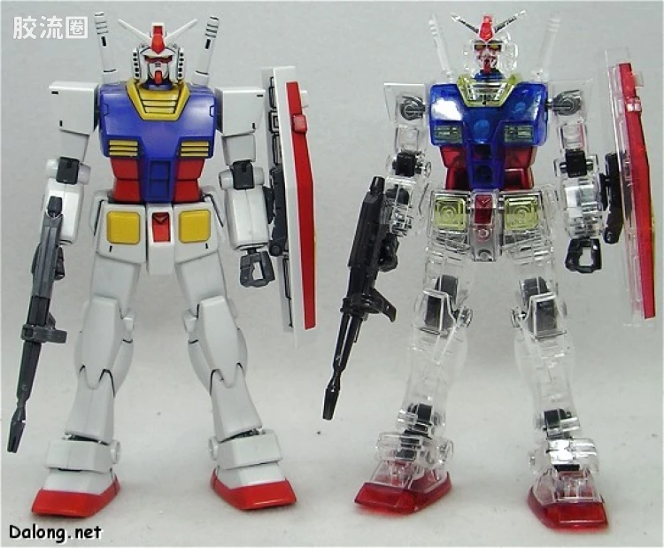 HGUC 其他限定版 RX-78-2 高达 上野美术馆透明限定 - 图片