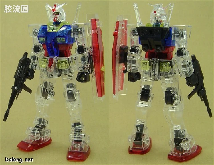 HGUC 其他限定版 RX-78-2 高达 上野美术馆透明限定 - 图片