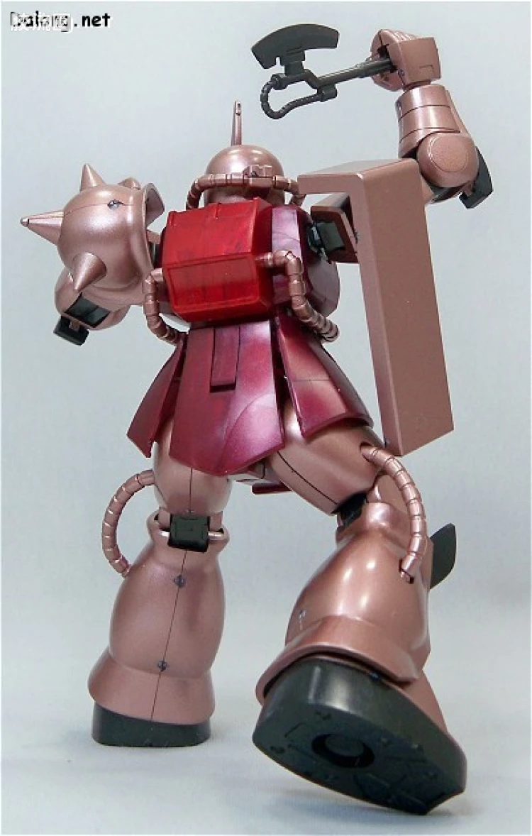 HGUC 其他限定版 夏亚专用扎古II 红色电镀Ver. - 图片