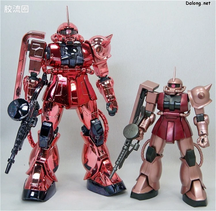 HGUC 其他限定版 夏亚专用扎古II 红色电镀Ver. - 图片