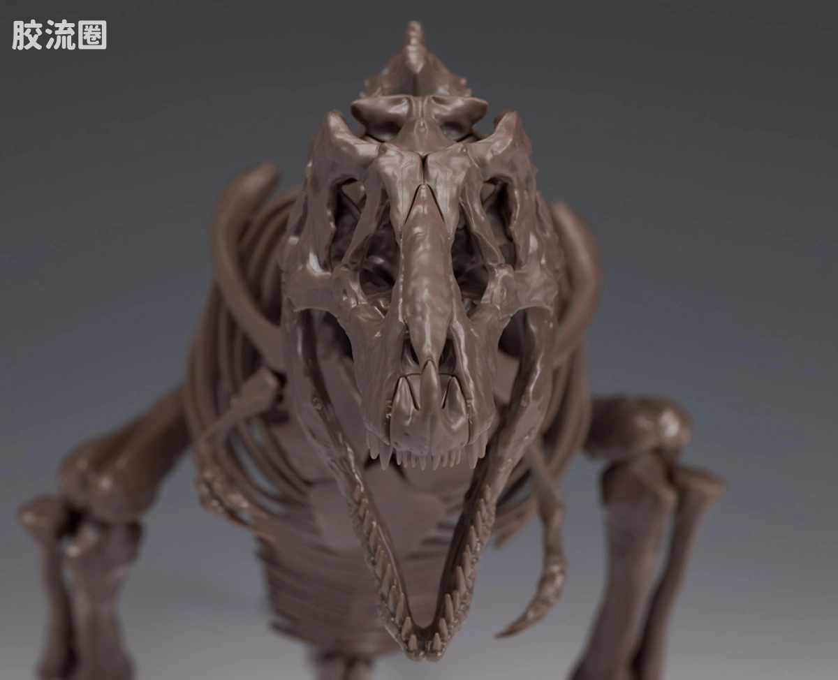 万代综合拼装模型系列 Imaginary Skeleton系列 霸王龙 - 图片