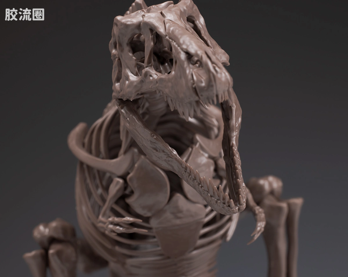 万代综合拼装模型系列 Imaginary Skeleton系列 霸王龙 - 图片