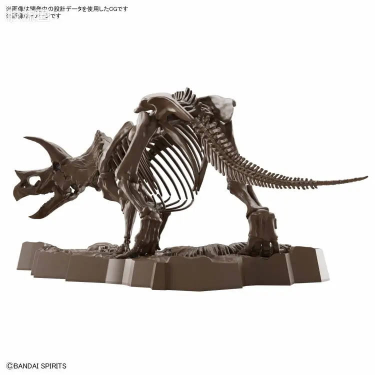 万代综合拼装模型系列 Imaginary Skeleton系列 三角龙 - 图片