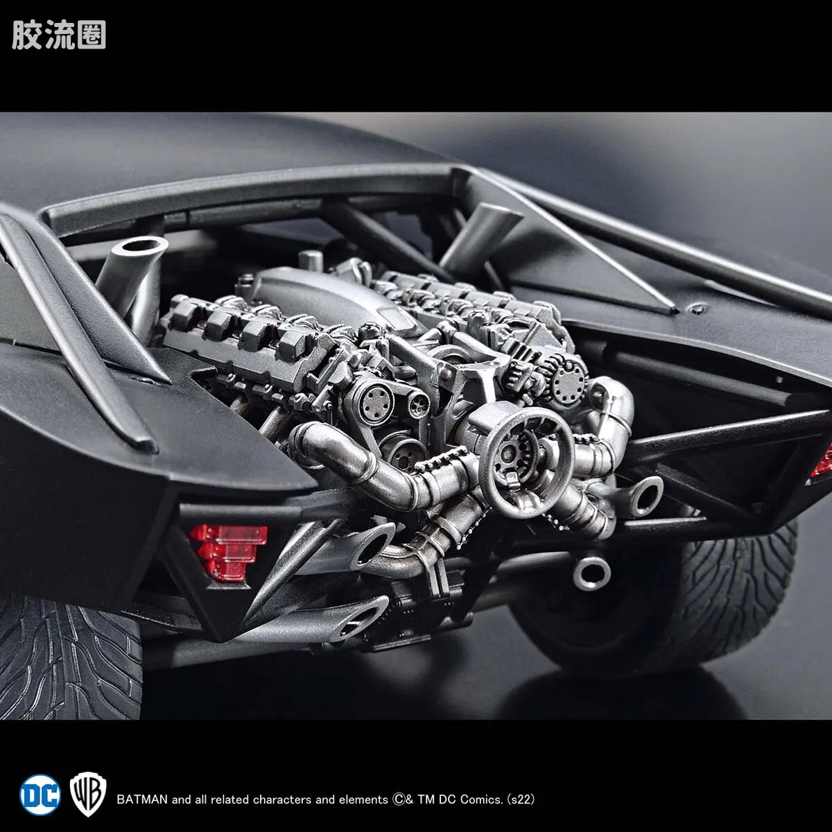 万代综合拼装模型系列 其他 蝙蝠车(THE·蝙蝠侠Ver.) - 图片