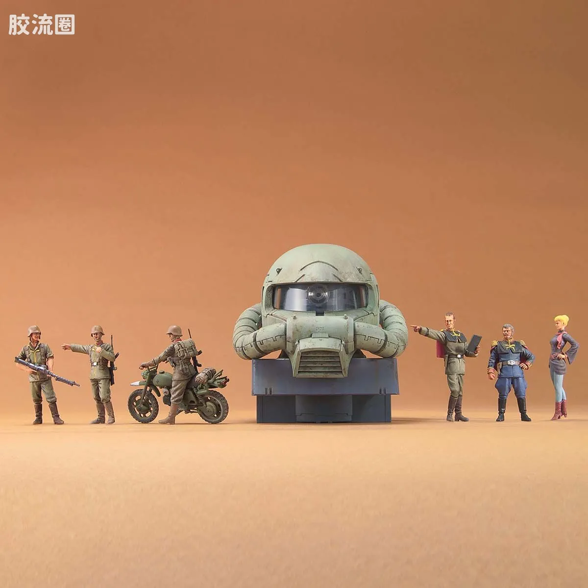 UCHG系列拼装模型 普通版 02 兰巴·拉尔独立游击队套装 - 图片