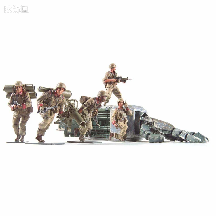 UCHG系列拼装模型 普通版 04 地球联邦军 对MS特技兵套装 - 图片