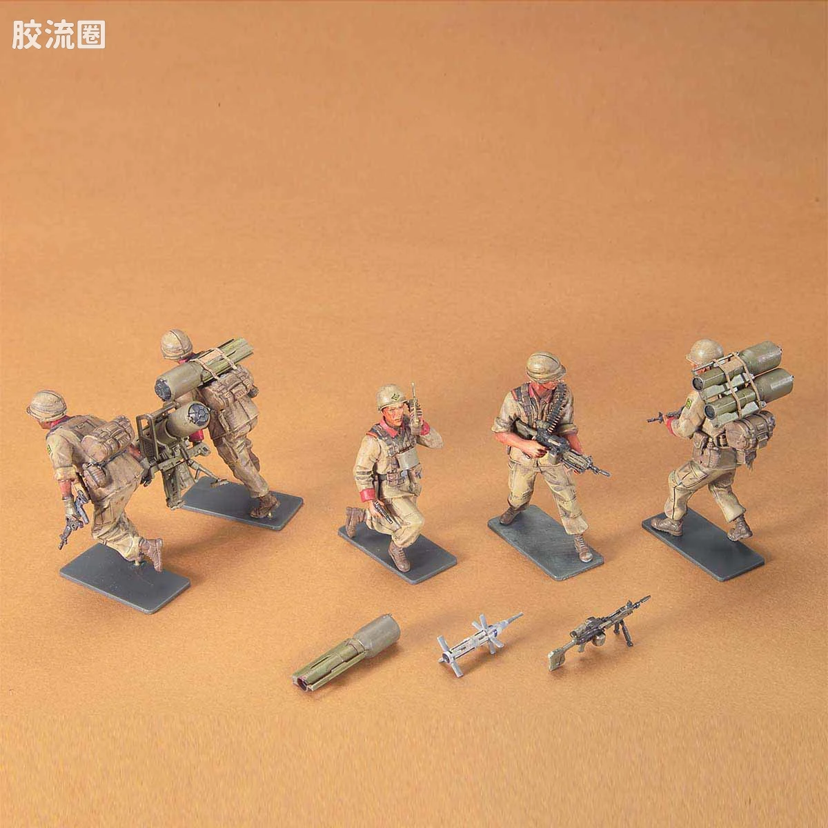UCHG系列拼装模型 普通版 04 地球联邦军 对MS特技兵套装 - 图片