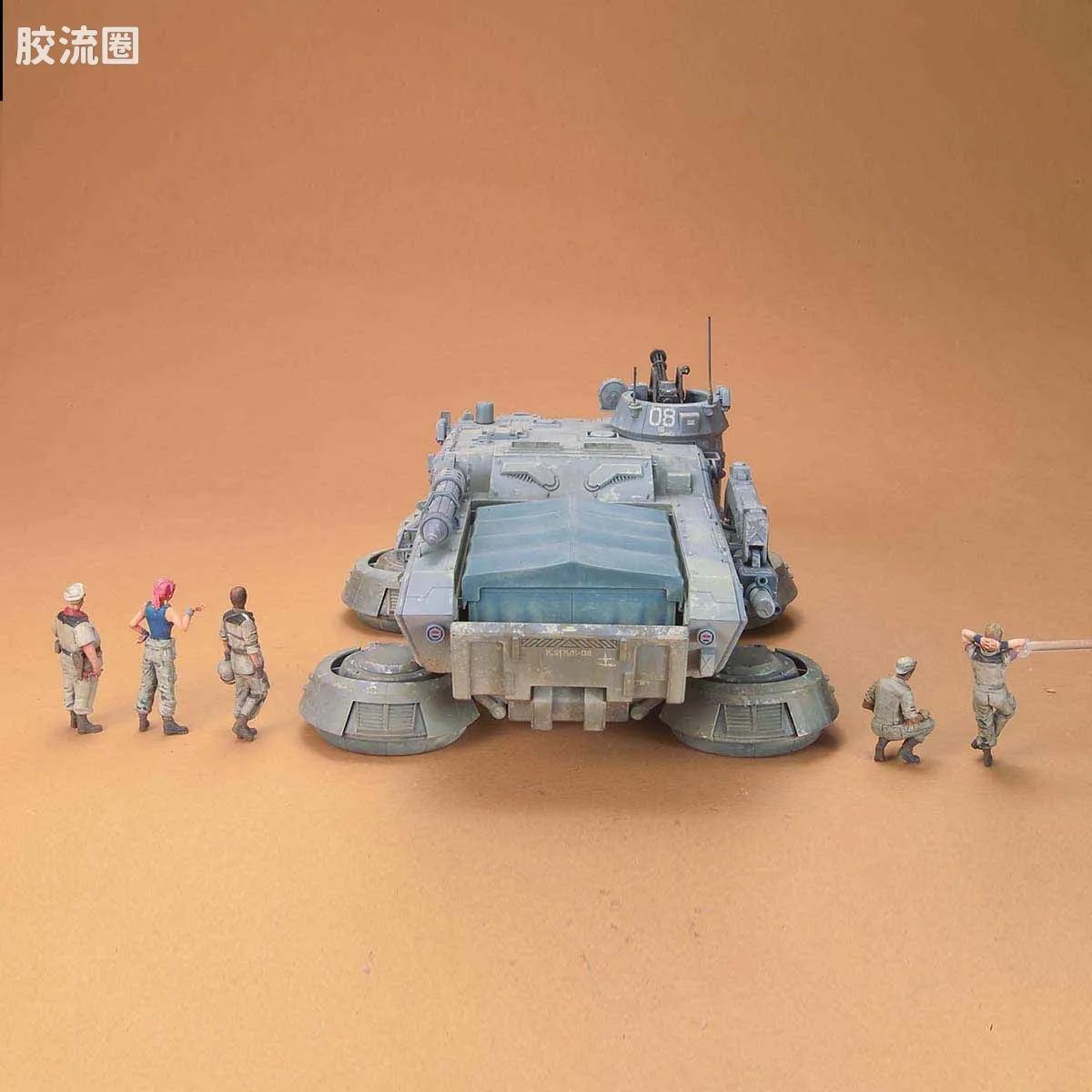 UCHG系列拼装模型 普通版 03 地球联邦军陆战MS小队 作战指示套装 - 图片