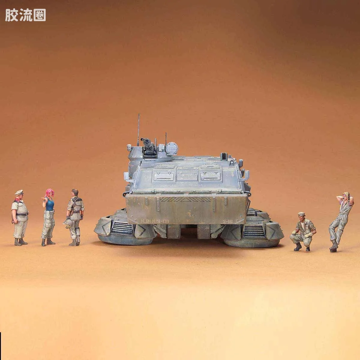 UCHG系列拼装模型 普通版 03 地球联邦军陆战MS小队 作战指示套装 - 图片
