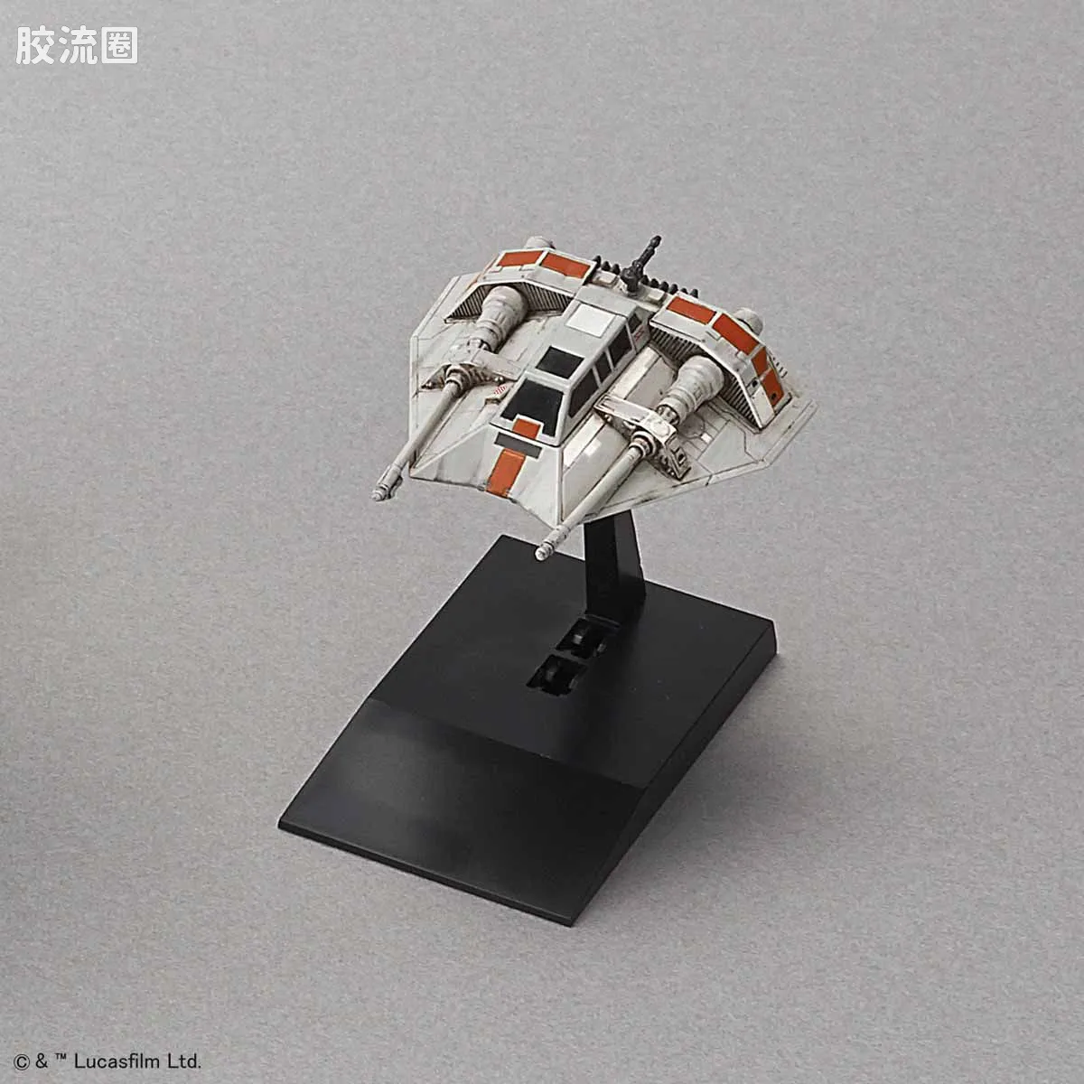 万代 星球大战系列拼装模型 载具系列 1/48 & 1/144 雪地飞车套装 - 图片