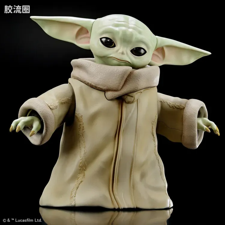 万代 星球大战系列拼装模型 人物系列 1/4 格洛古 - 图片