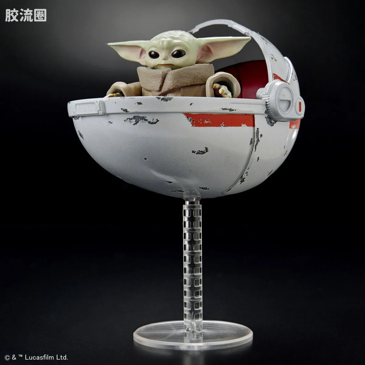 万代 星球大战系列拼装模型 人物系列 1/4 格洛古 - 图片
