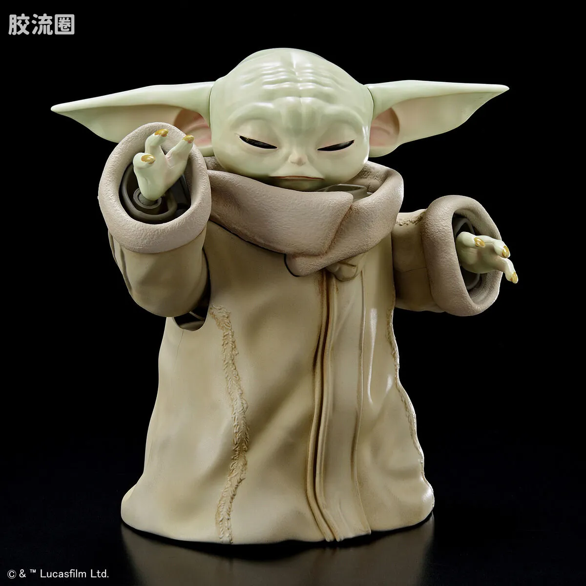 万代 星球大战系列拼装模型 人物系列 1/4 格洛古 - 图片