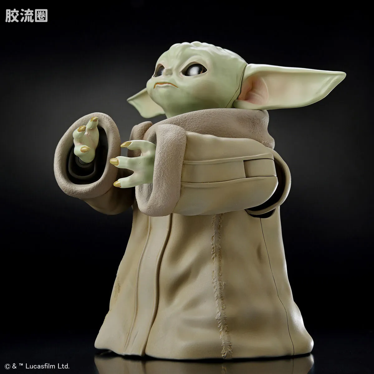 万代 星球大战系列拼装模型 人物系列 1/4 格洛古 - 图片
