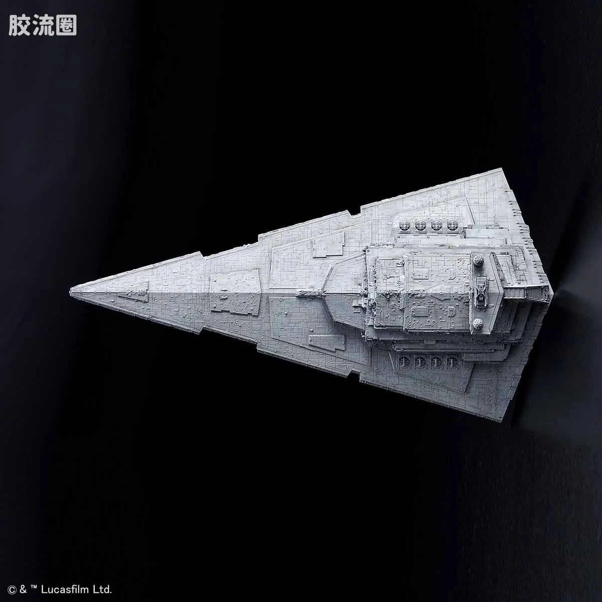 万代 星球大战系列拼装模型 载具系列 1/5000 歼星舰 初回限定版 - 图片
