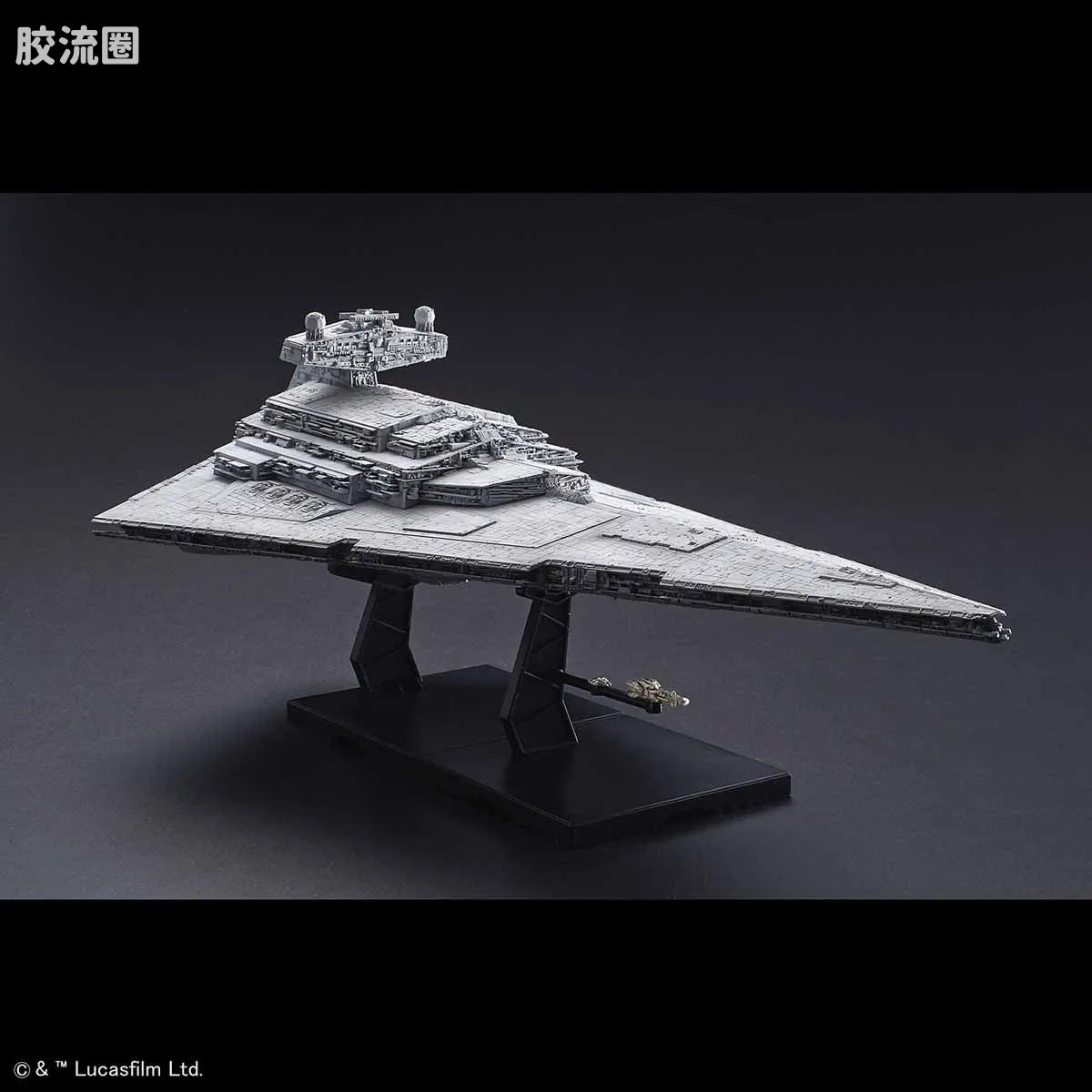 万代 星球大战系列拼装模型 载具系列 1/5000 歼星舰 初回限定版 - 图片