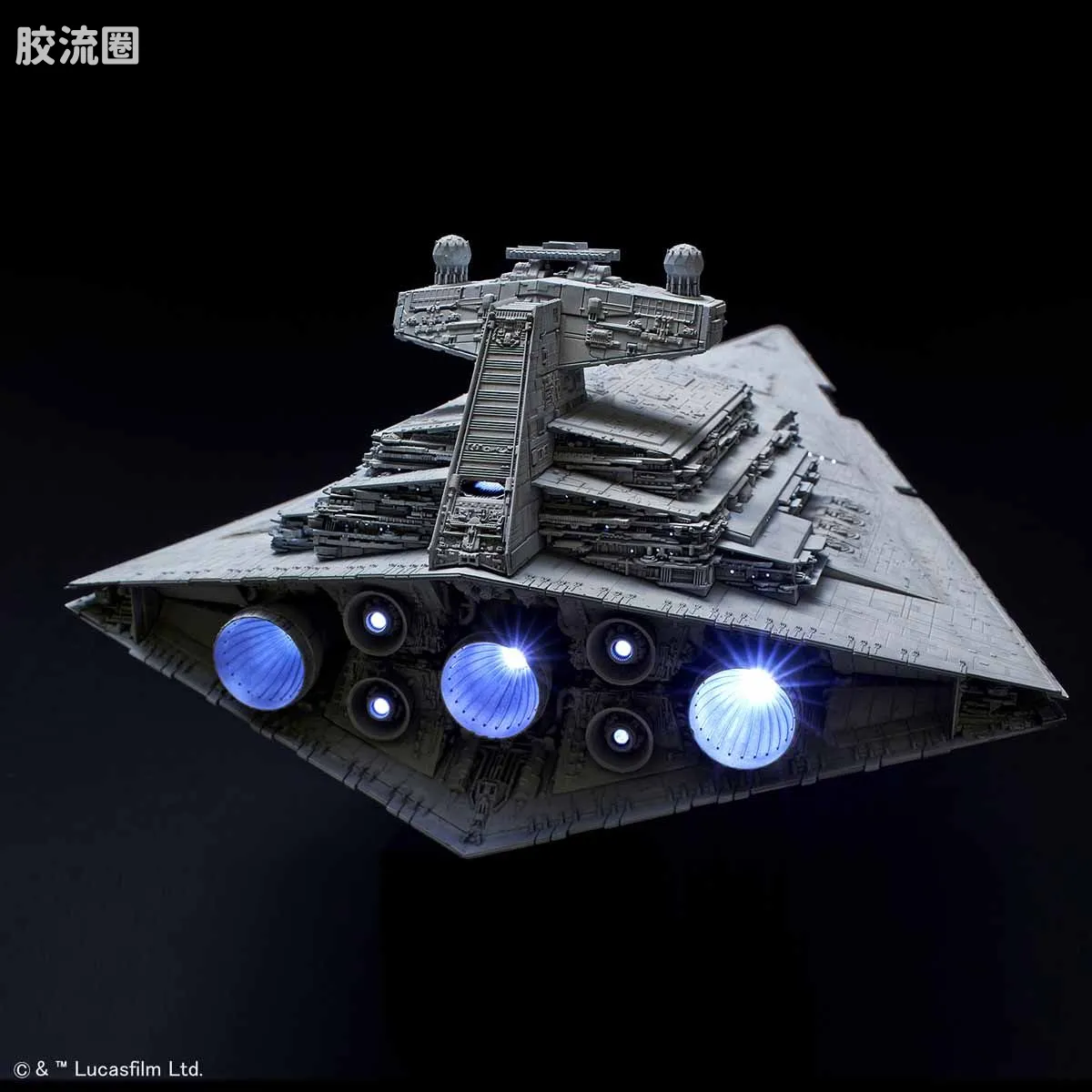 万代 星球大战系列拼装模型 载具系列 1/5000 歼星舰 初回限定版 - 图片