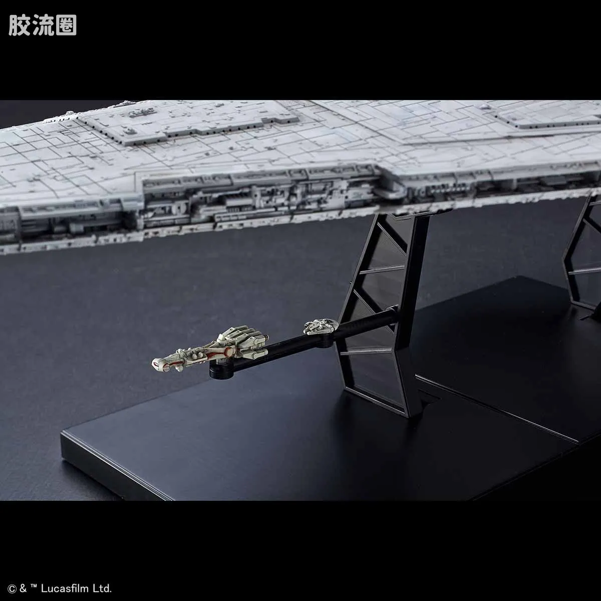 万代 星球大战系列拼装模型 载具系列 1/5000 歼星舰 初回限定版 - 图片