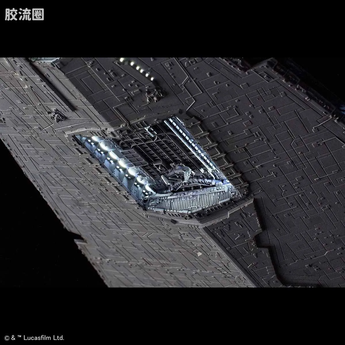 万代 星球大战系列拼装模型 载具系列 1/5000 歼星舰 初回限定版 - 图片