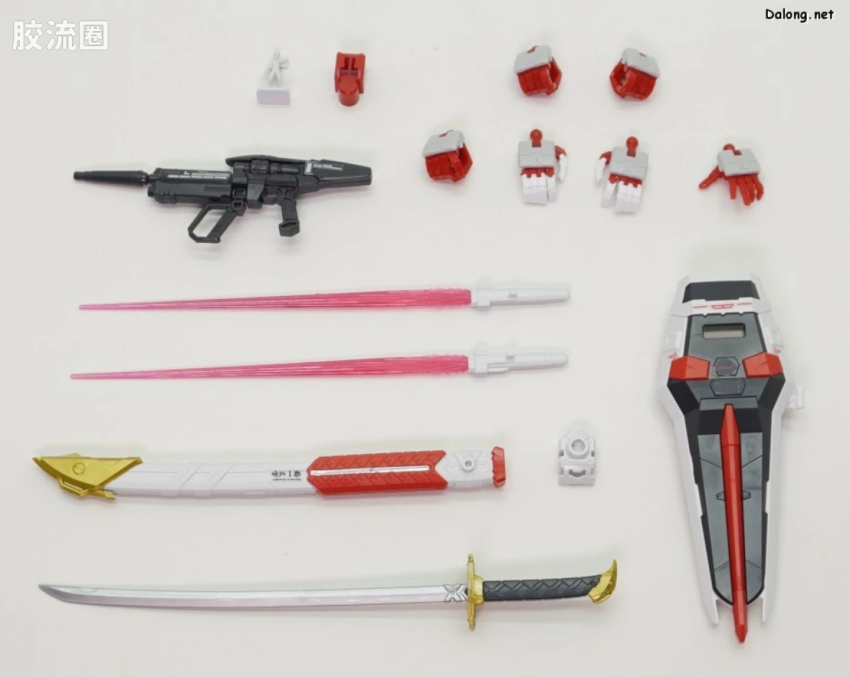 RG 网络限定版 异端高达红色机 红龙形态 - 图片