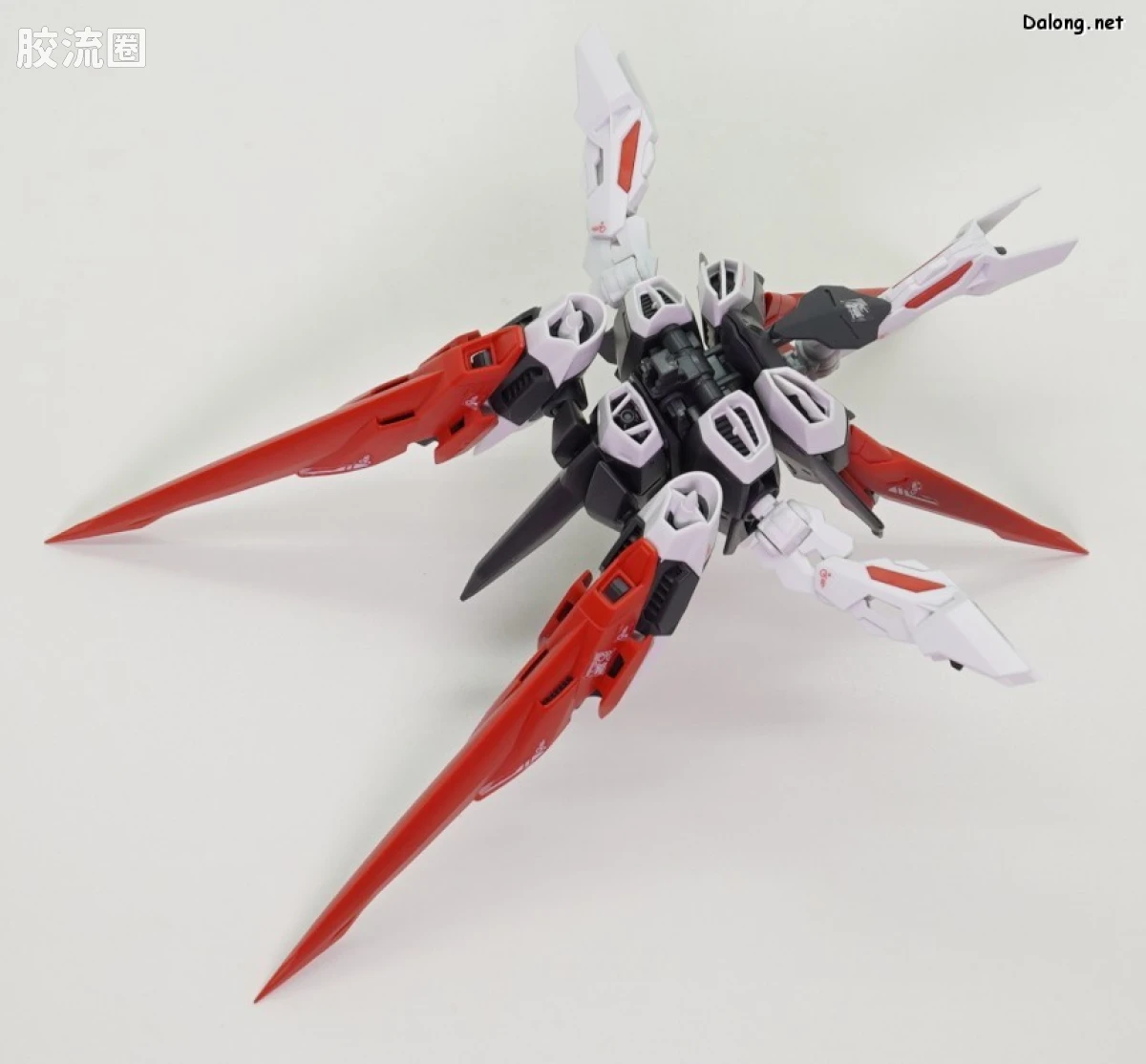 RG 网络限定版 异端高达红色机 红龙形态 - 图片