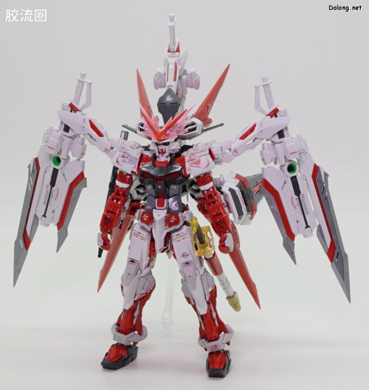 RG 网络限定版 异端高达红色机 红龙形态 - 图片