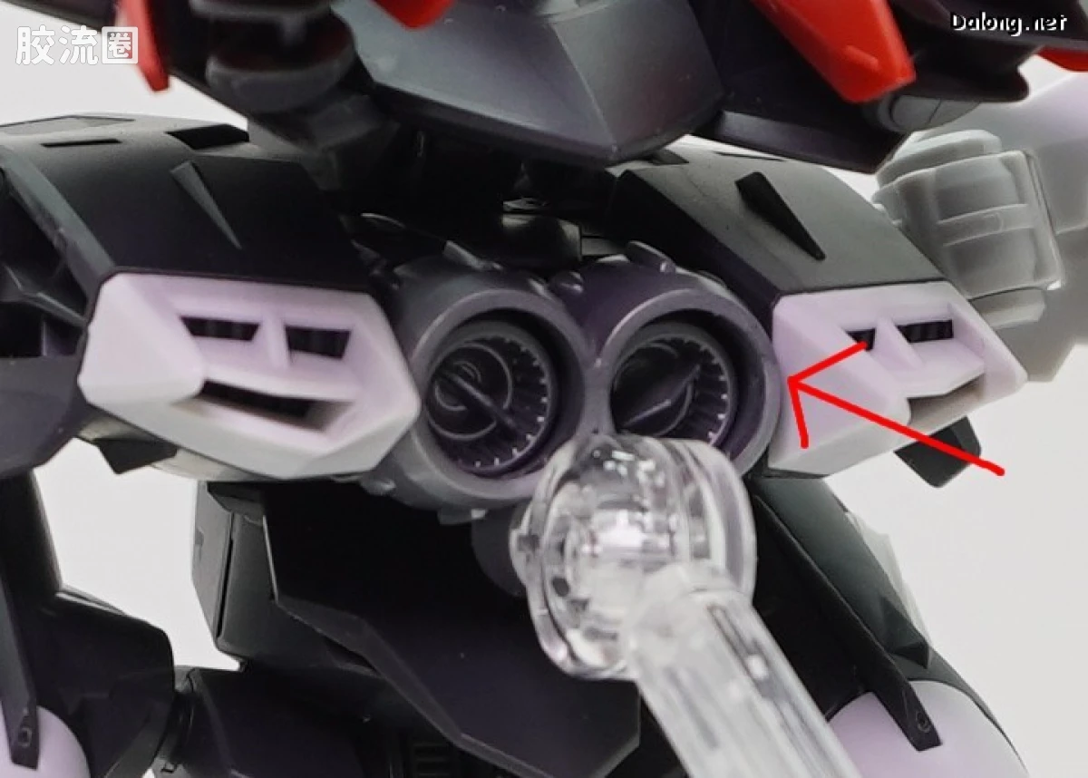 RG 网络限定版 异端高达红色机 红龙形态 - 图片
