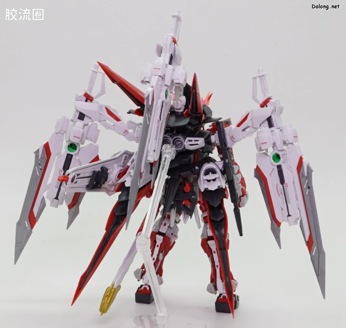 RG 网络限定版 异端高达红色机 红龙形态 - 图片