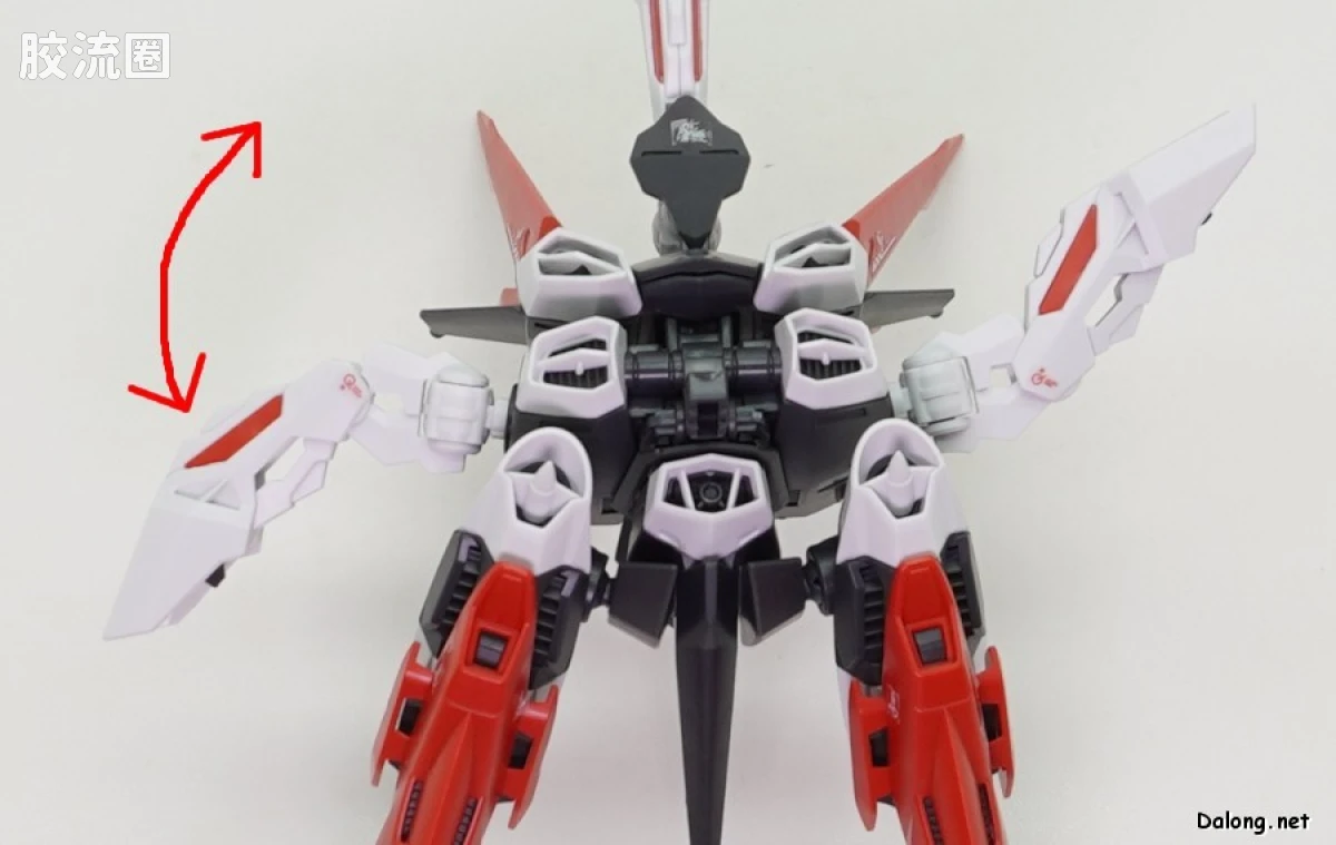 RG 网络限定版 异端高达红色机 红龙形态 - 图片