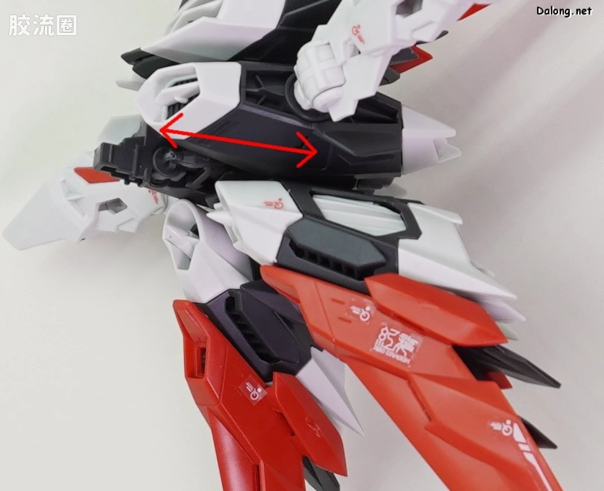 RG 网络限定版 异端高达红色机 红龙形态 - 图片