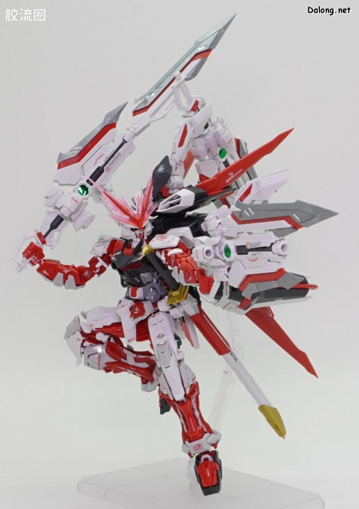 RG 网络限定版 异端高达红色机 红龙形态 - 图片
