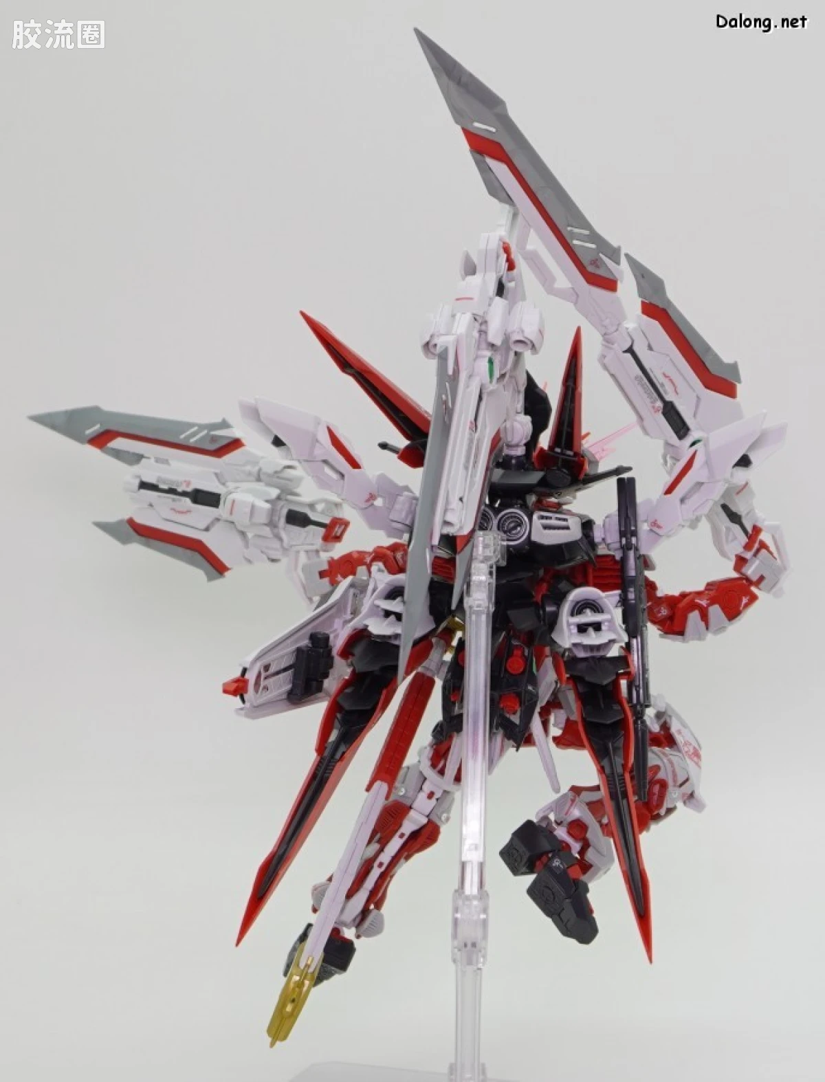 RG 网络限定版 异端高达红色机 红龙形态 - 图片