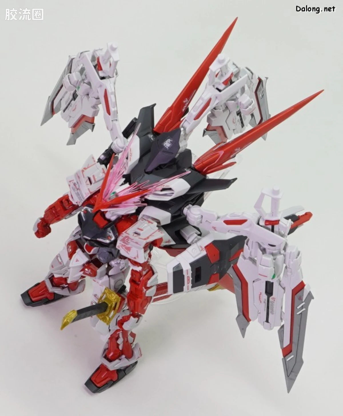 RG 网络限定版 异端高达红色机 红龙形态 - 图片