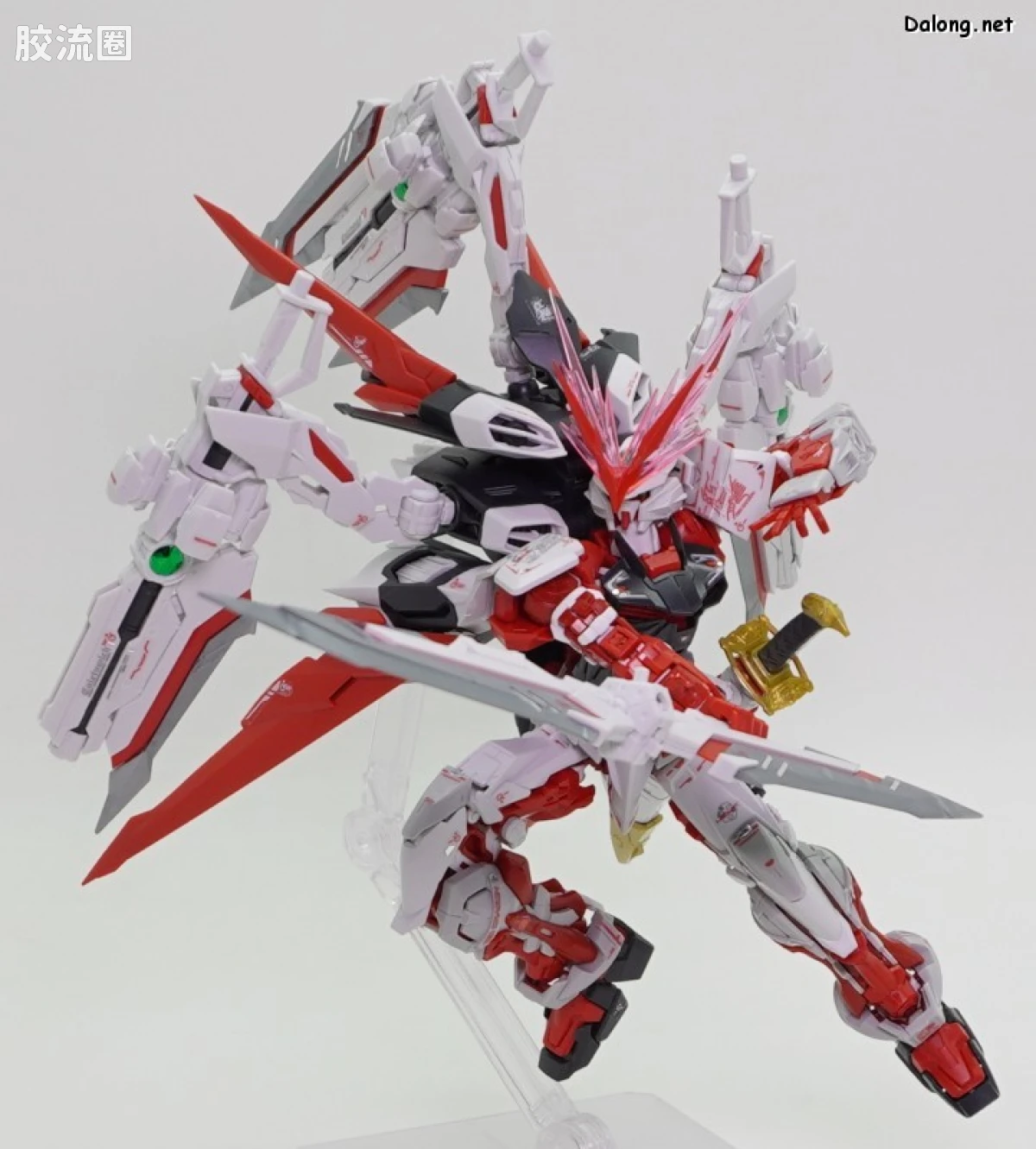 RG 网络限定版 异端高达红色机 红龙形态 - 图片