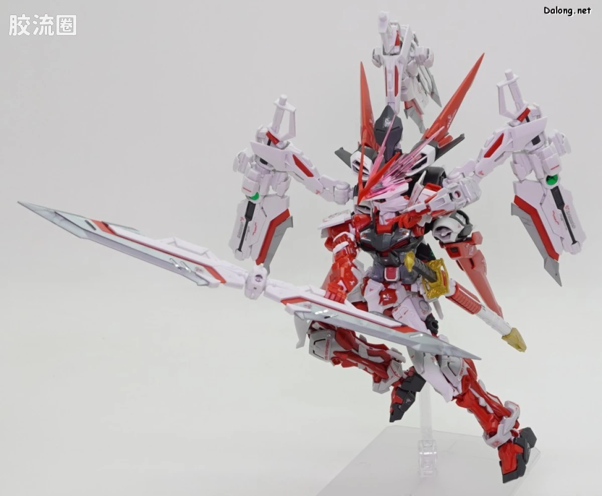 RG 网络限定版 异端高达红色机 红龙形态 - 图片