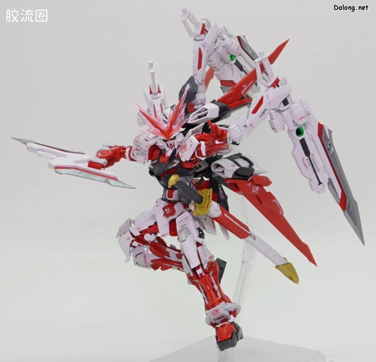 RG 网络限定版 异端高达红色机 红龙形态 - 图片