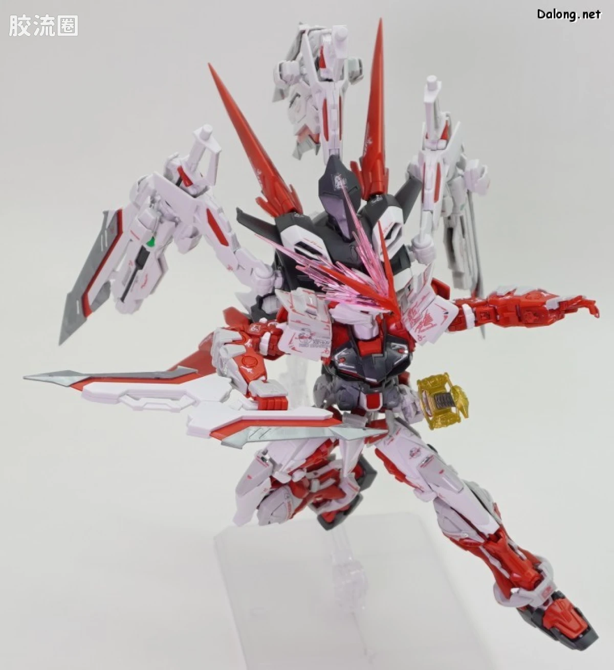 RG 网络限定版 异端高达红色机 红龙形态 - 图片