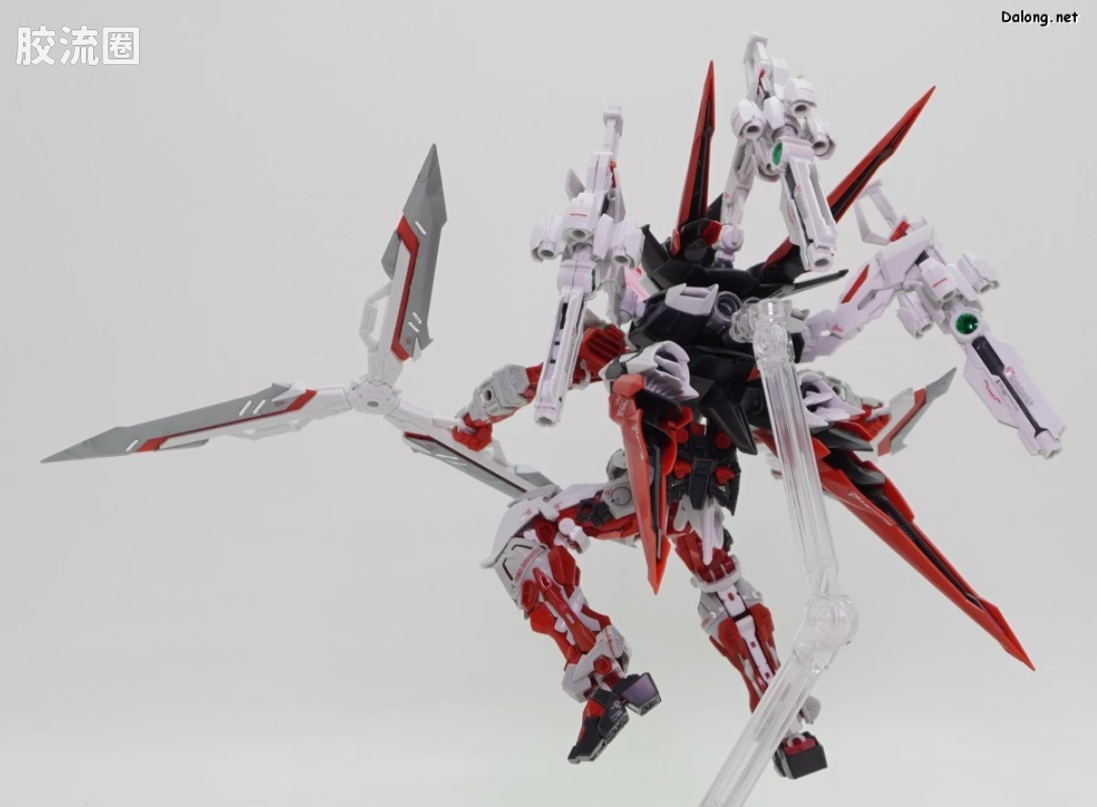 RG 网络限定版 异端高达红色机 红龙形态 - 图片