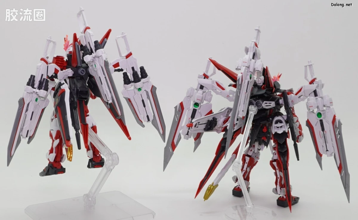 RG 网络限定版 异端高达红色机 红龙形态 - 图片