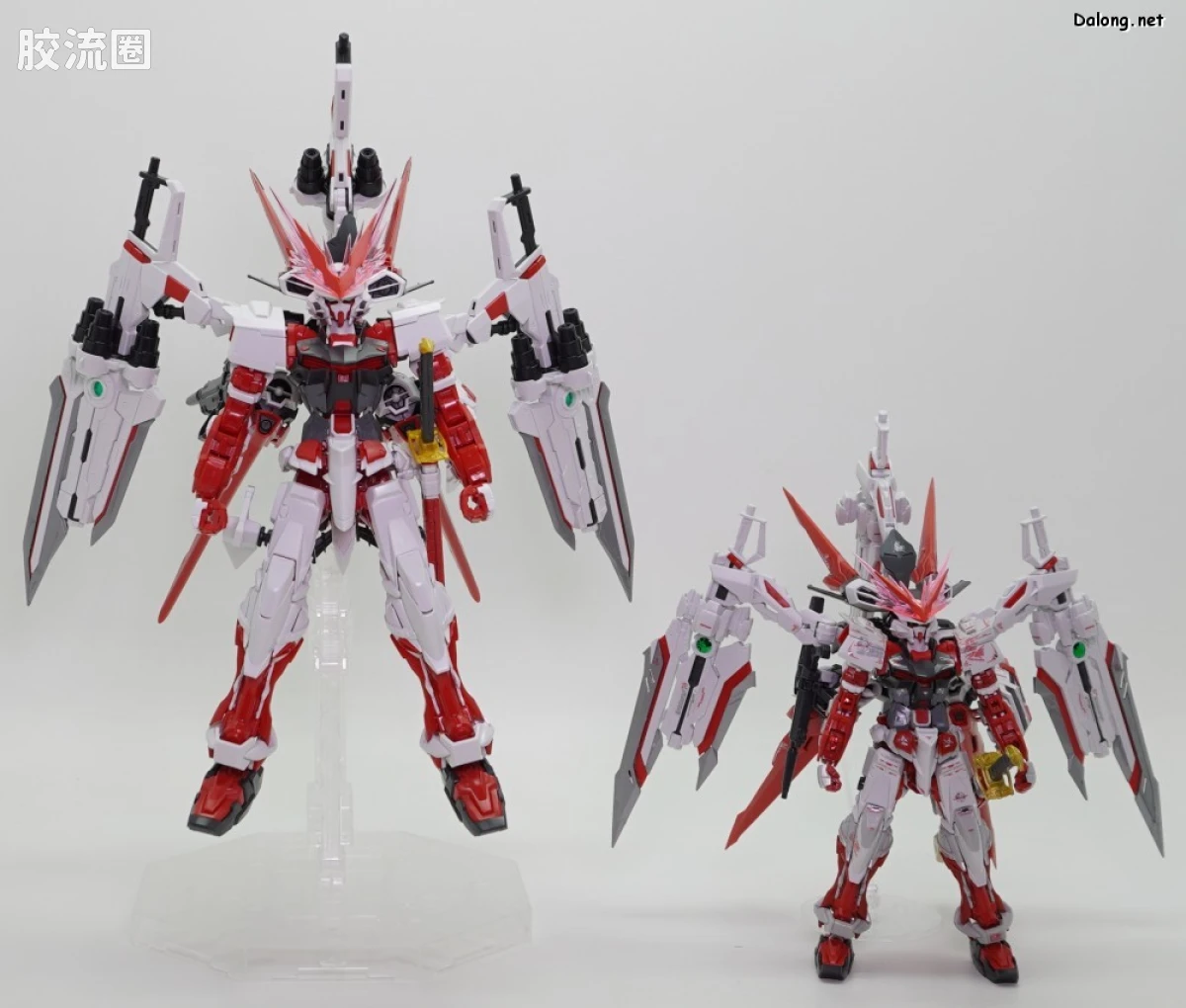 RG 网络限定版 异端高达红色机 红龙形态 - 图片
