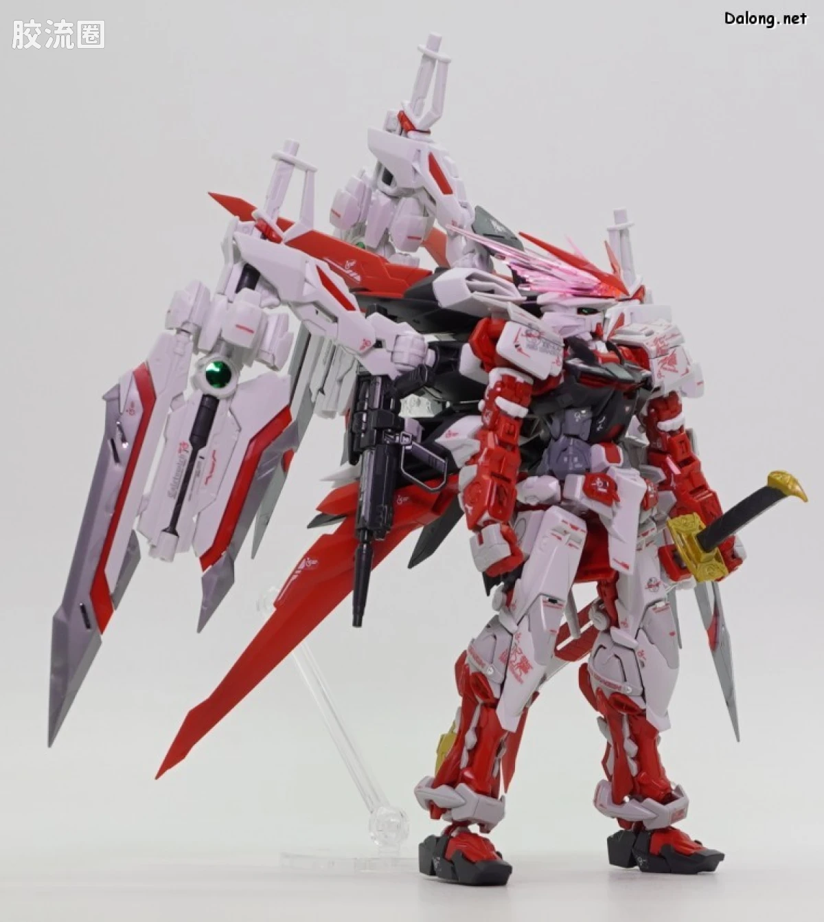 RG 网络限定版 异端高达红色机 红龙形态 - 图片