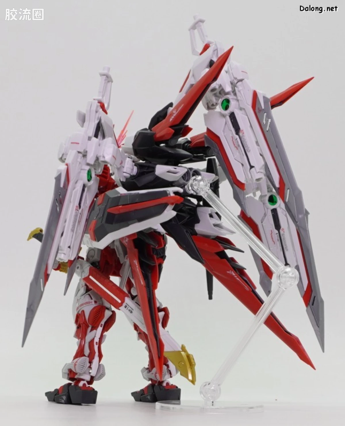 RG 网络限定版 异端高达红色机 红龙形态 - 图片