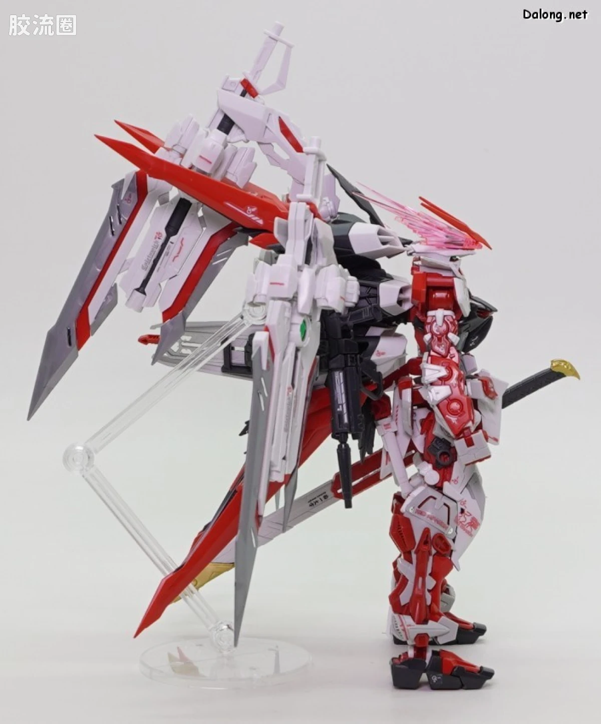 RG 网络限定版 异端高达红色机 红龙形态 - 图片