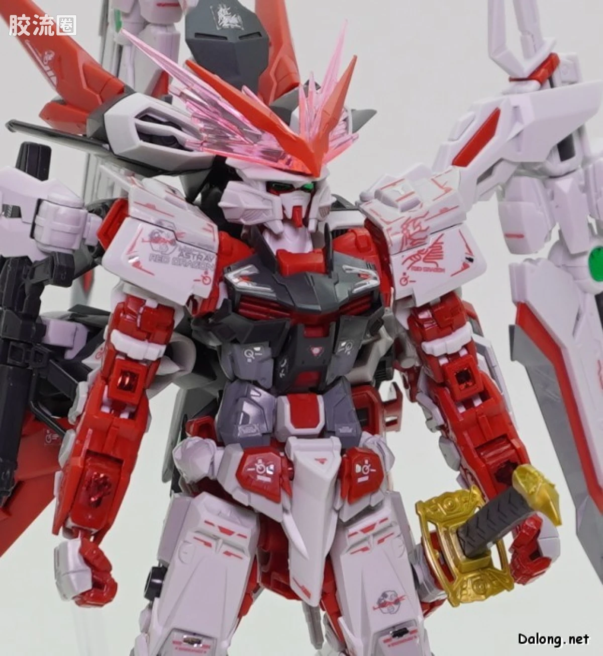 RG 网络限定版 异端高达红色机 红龙形态 - 图片