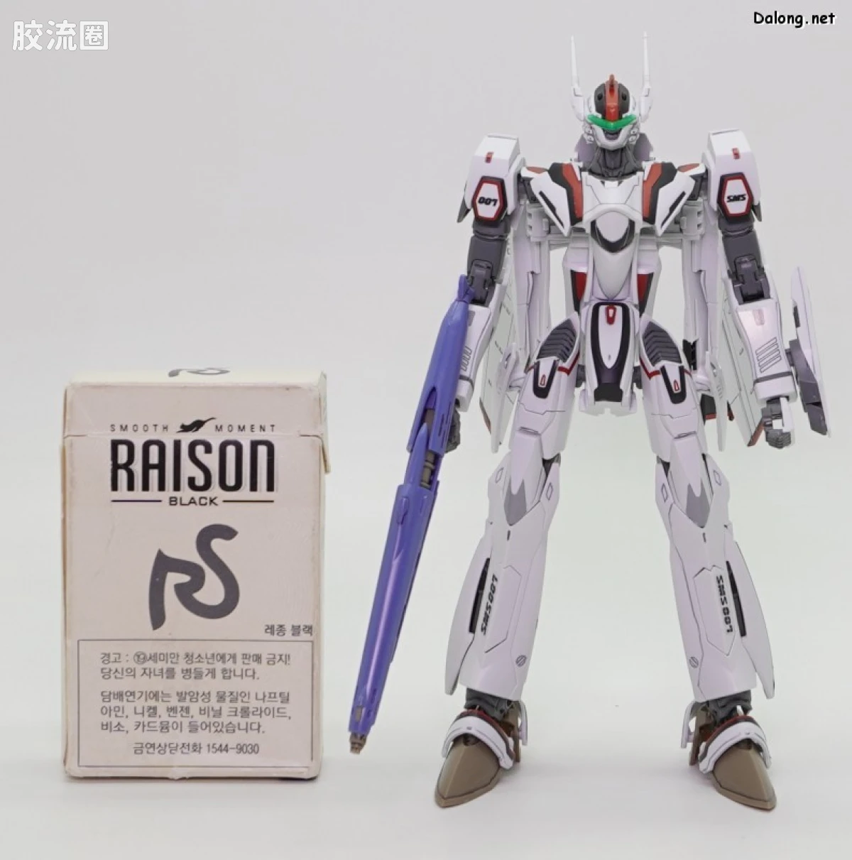 万代超时空要塞系列拼装模型 HG 1/100系列 VF-25F 弥赛亚女武神（早乙女阿尔特机） - 图片