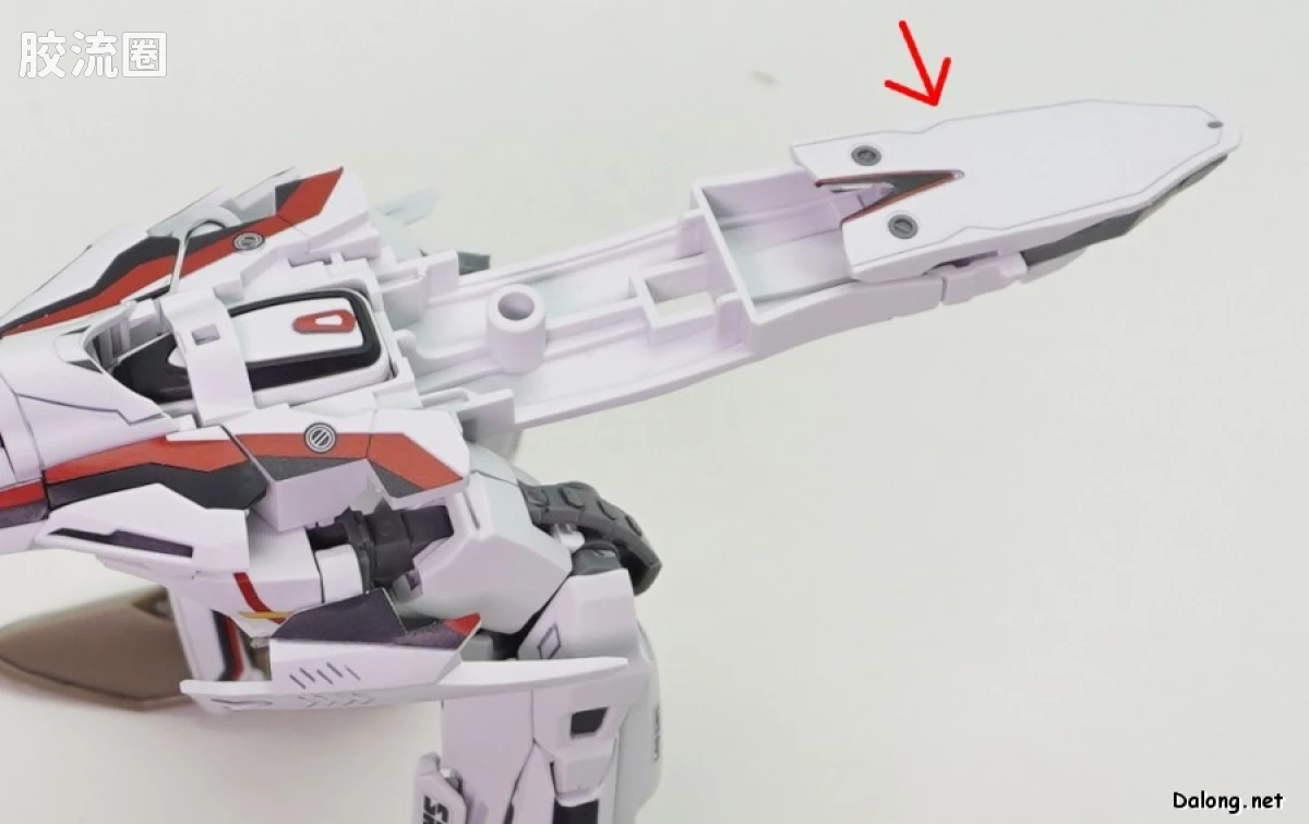 万代超时空要塞系列拼装模型 HG 1/100系列 VF-25F 弥赛亚女武神（早乙女阿尔特机） - 图片