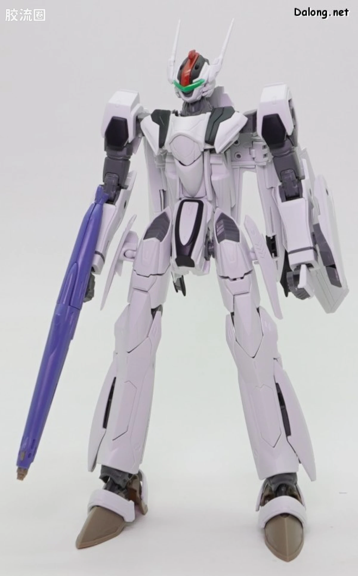 万代超时空要塞系列拼装模型 HG 1/100系列 VF-25F 弥赛亚女武神（早乙女阿尔特机） - 图片